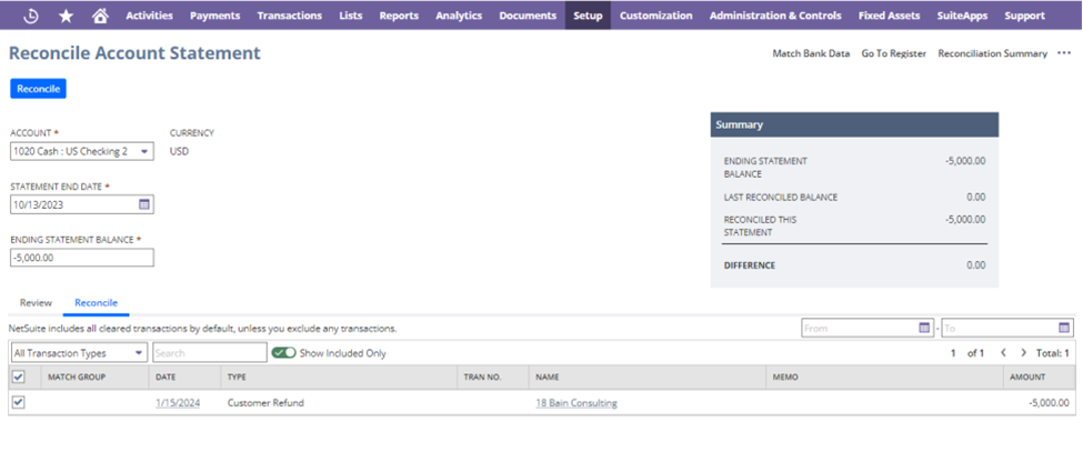 A Guide to NetSuite Bank Reconciliation