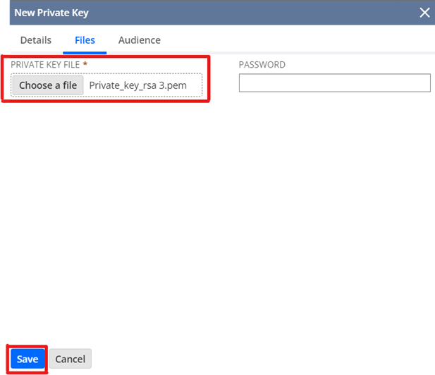 SFTP Connector for Inbound and Outbound Configuration