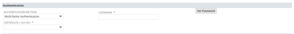 SFTP Connector for Inbound and Outbound Configuration