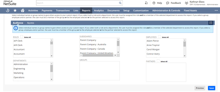 A Deep Dive into NetSuite Reporting Tools