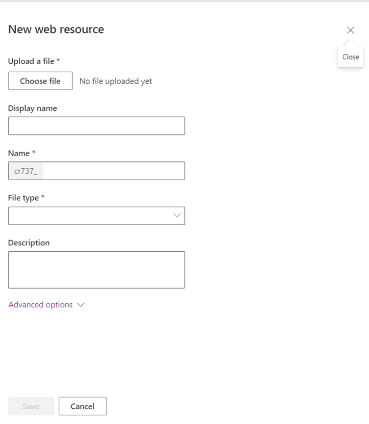 Dynamics 365 Web Resources (JavaScript)