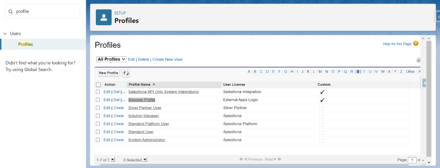 Salesforce D2C Commerce Setup